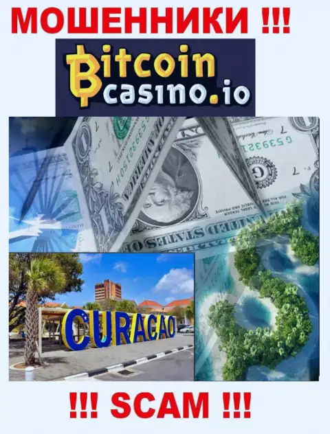 Bitcoin Casino беспрепятственно обманывают, поскольку обосновались на территории - Кюрасао