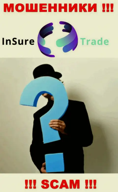 Мошенники InSure-Trade Io прячут данные об лицах, руководящих их компанией