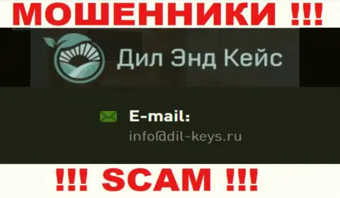 Слишком опасно общаться с ворюгами Dil-Keys, и через их е-майл - обманщики