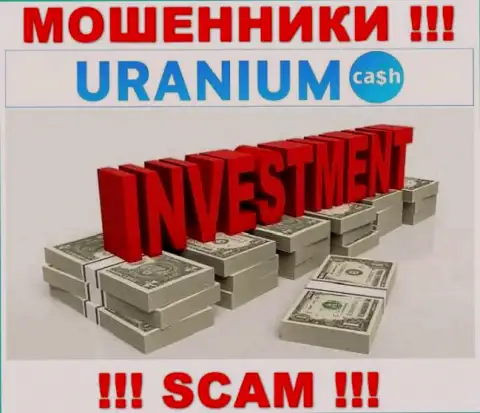 С Uranium Cash, которые прокручивают делишки в области Инвестиции, не заработаете - это лохотрон
