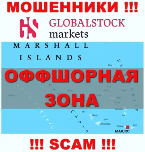 GlobalStockMarkets расположились на территории - Marshall Islands, остерегайтесь взаимодействия с ними