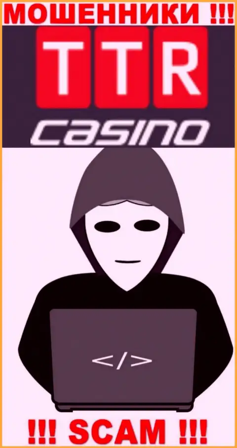 Посетив сайт аферистов TTR Casino мы обнаружили полное отсутствие сведений об их руководителях