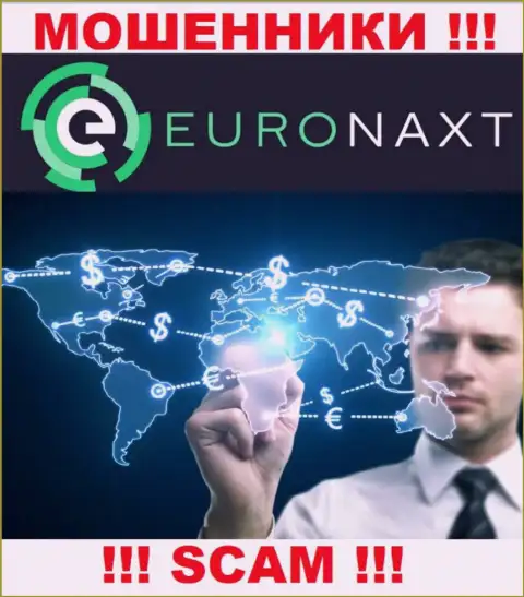 Не отдавайте кровно нажитые в EuroNaxt Com, сфера деятельности которых - Брокер