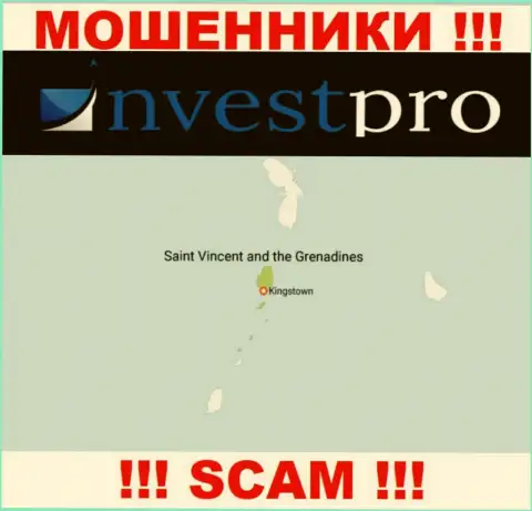 Мошенники Pristine Group LLC расположились на территории - St. Vincent & the Grenadines