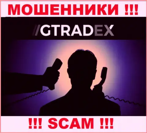 Информации о прямом руководстве мошенников GTradex в инете не найдено