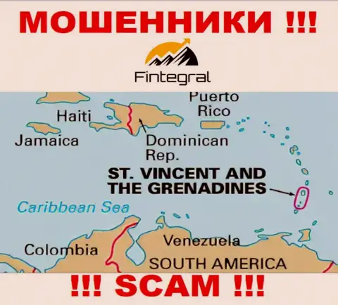 St. Vincent and the Grenadines - здесь официально зарегистрирована мошенническая компания Ethereal Group LLC