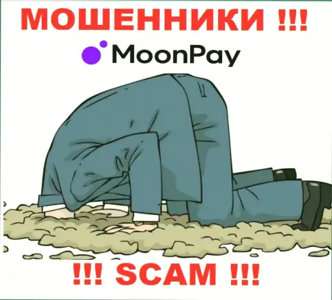 На сайте мошенников MoonPay нет ни одного слова о регуляторе данной компании !!!