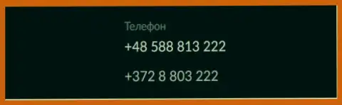 Телефоны криптовалютного онлайн обменника БТКБИТ Сп. З.о.о.